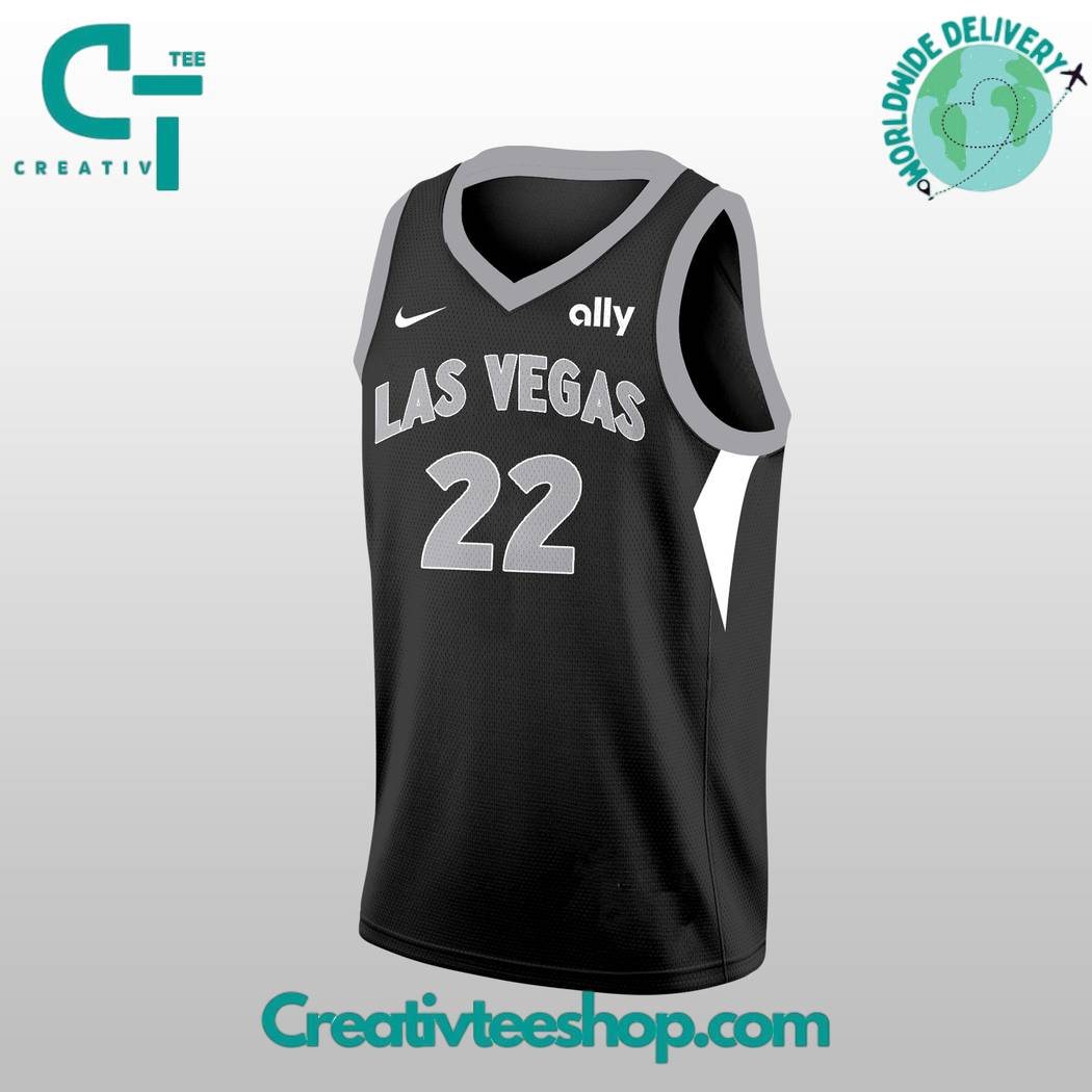 WILSON 22 Las Vegas Aces special edition 2024 Basketball Jersey ...