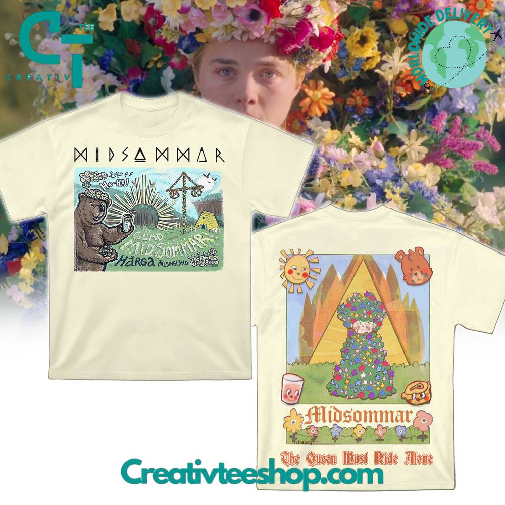 Midsommar The Queen Must Ride Alone T-Shirt