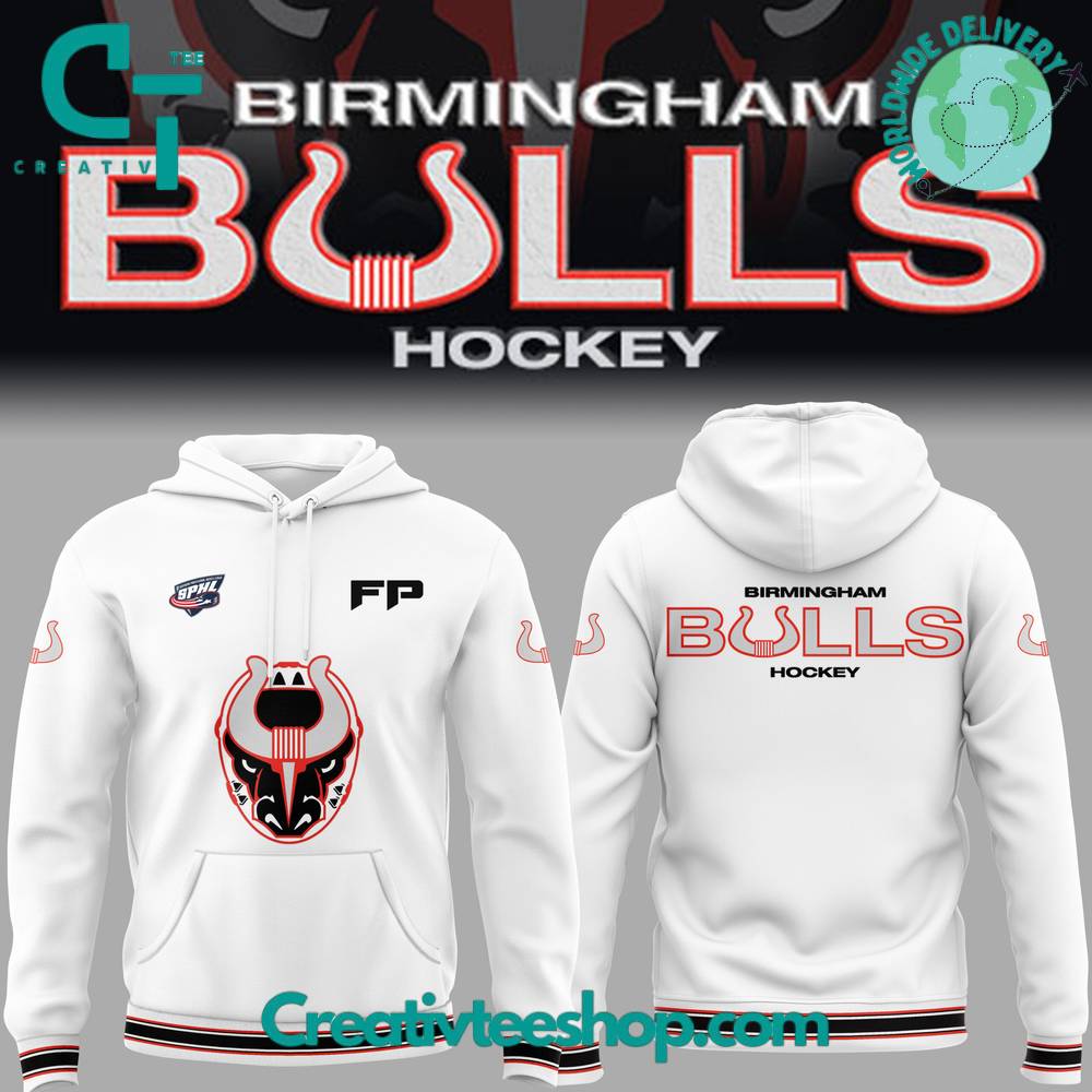 SPHL Birmingham Bulls Hockey Limited Edition Hoodie