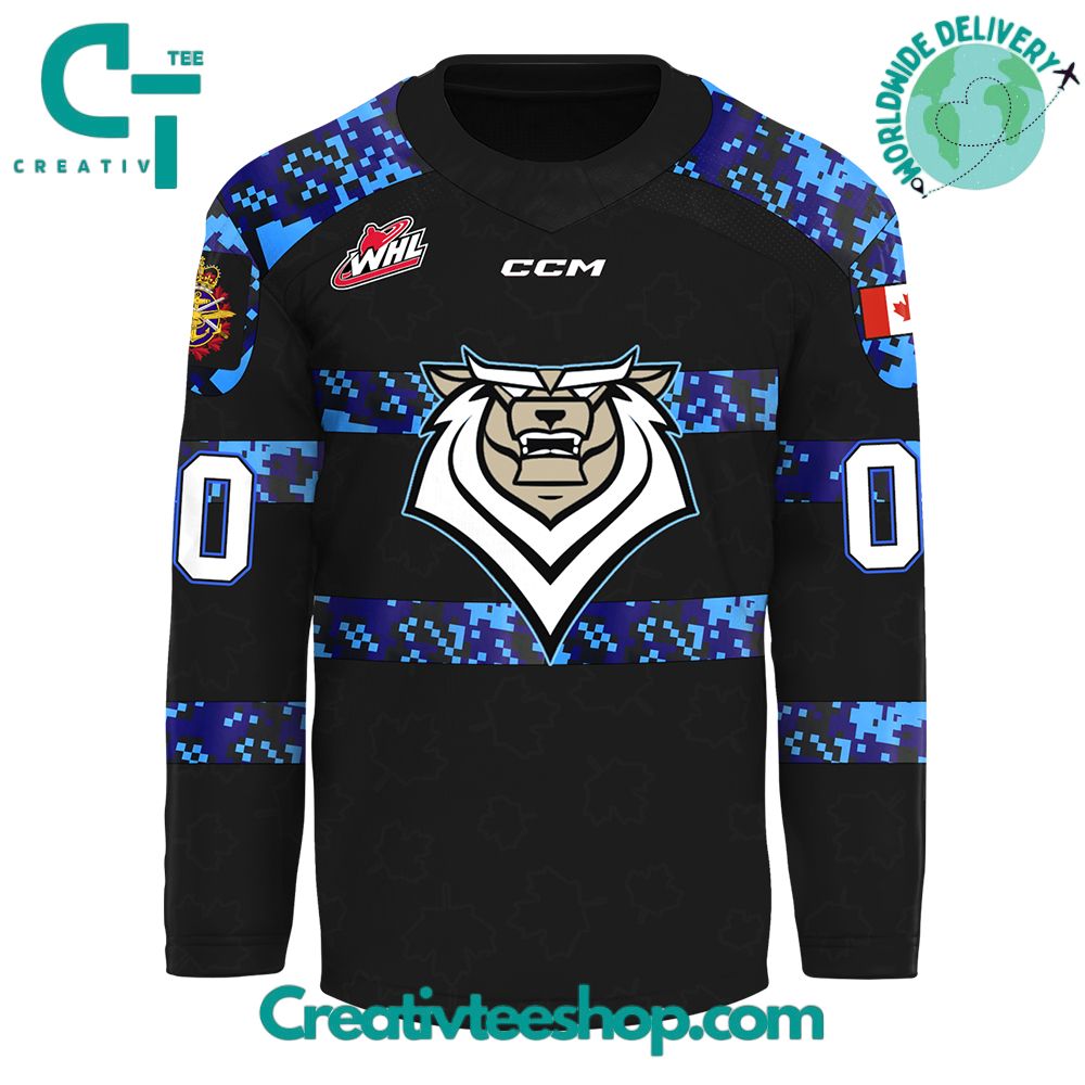 Victoria Royals Tribute ToThe Canadian Armed Forces Hockey Jersey