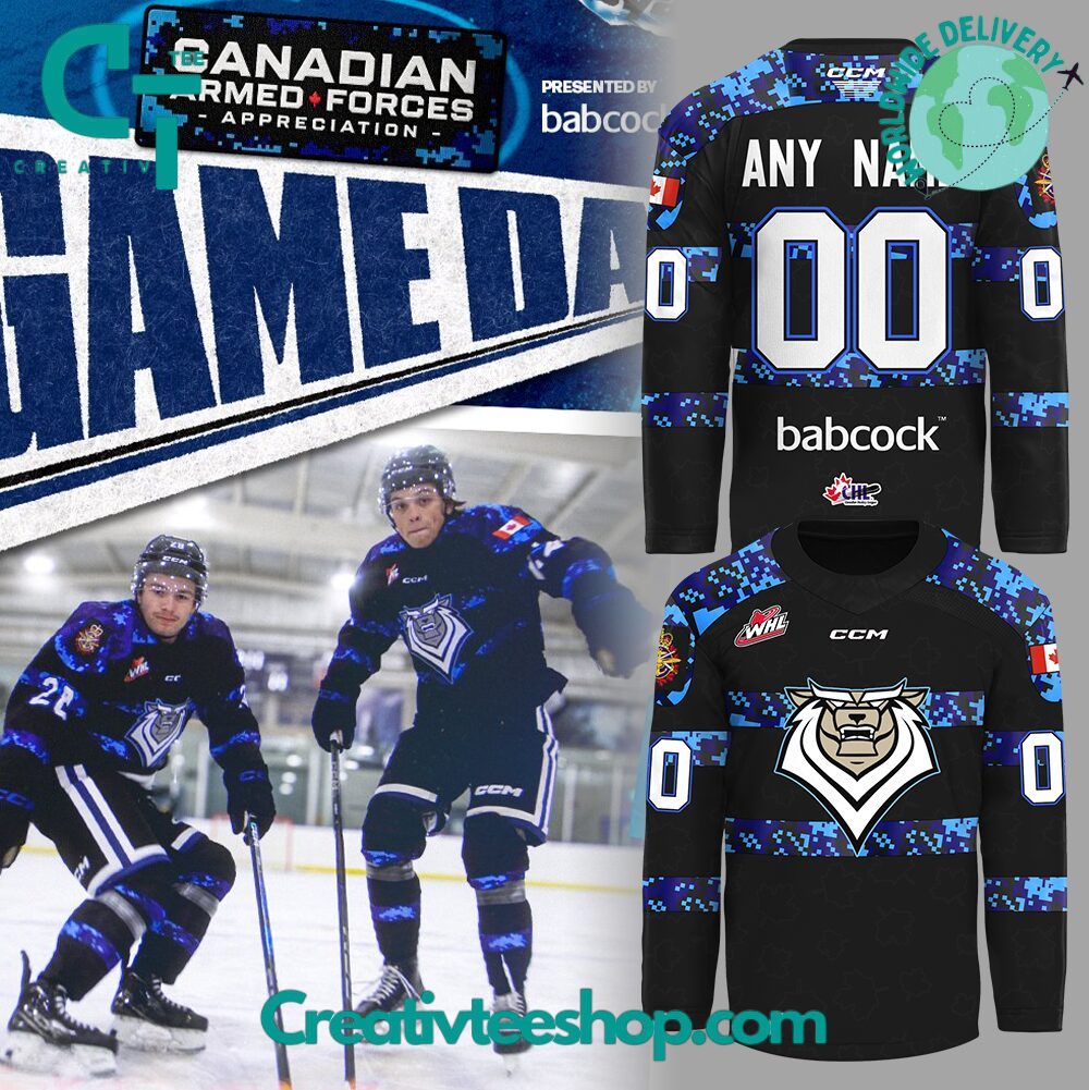 Victoria Royals Tribute ToThe Canadian Armed Forces Hockey Jersey