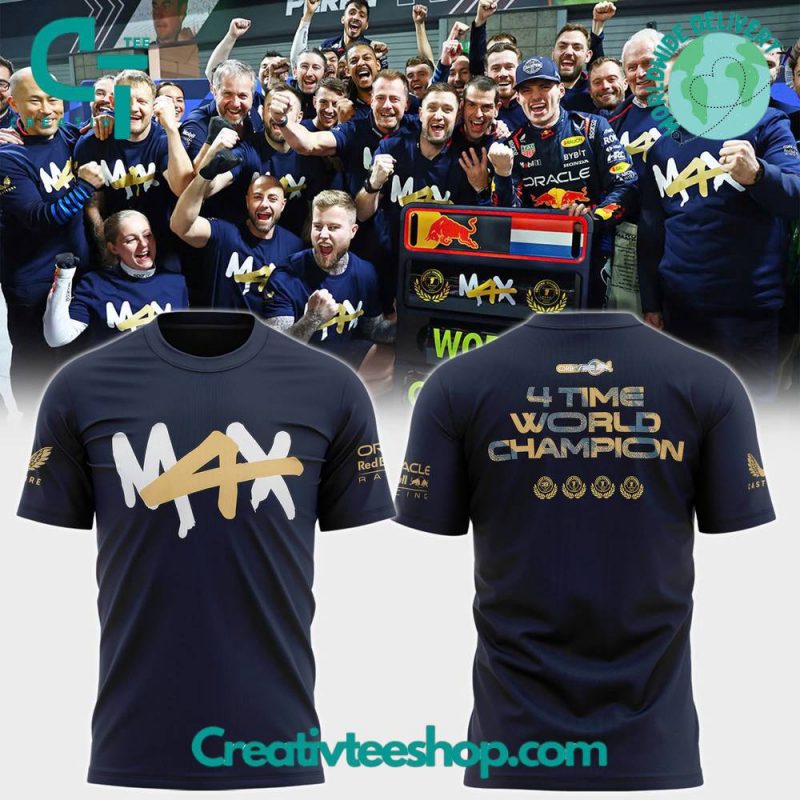 Red Bull Racing World Champion Winner Max Verstappen Shirt