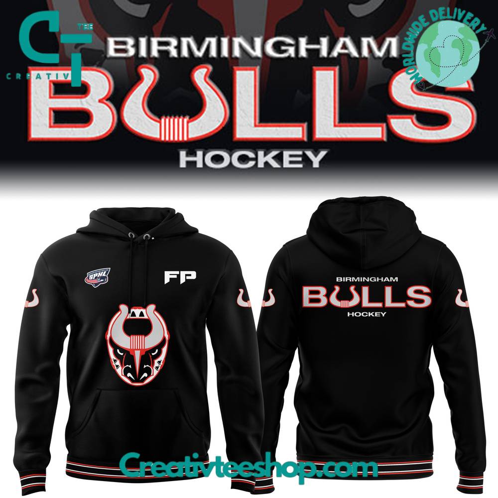 SPHL Birmingham Bulls Hockey Limited Edition Hoodie