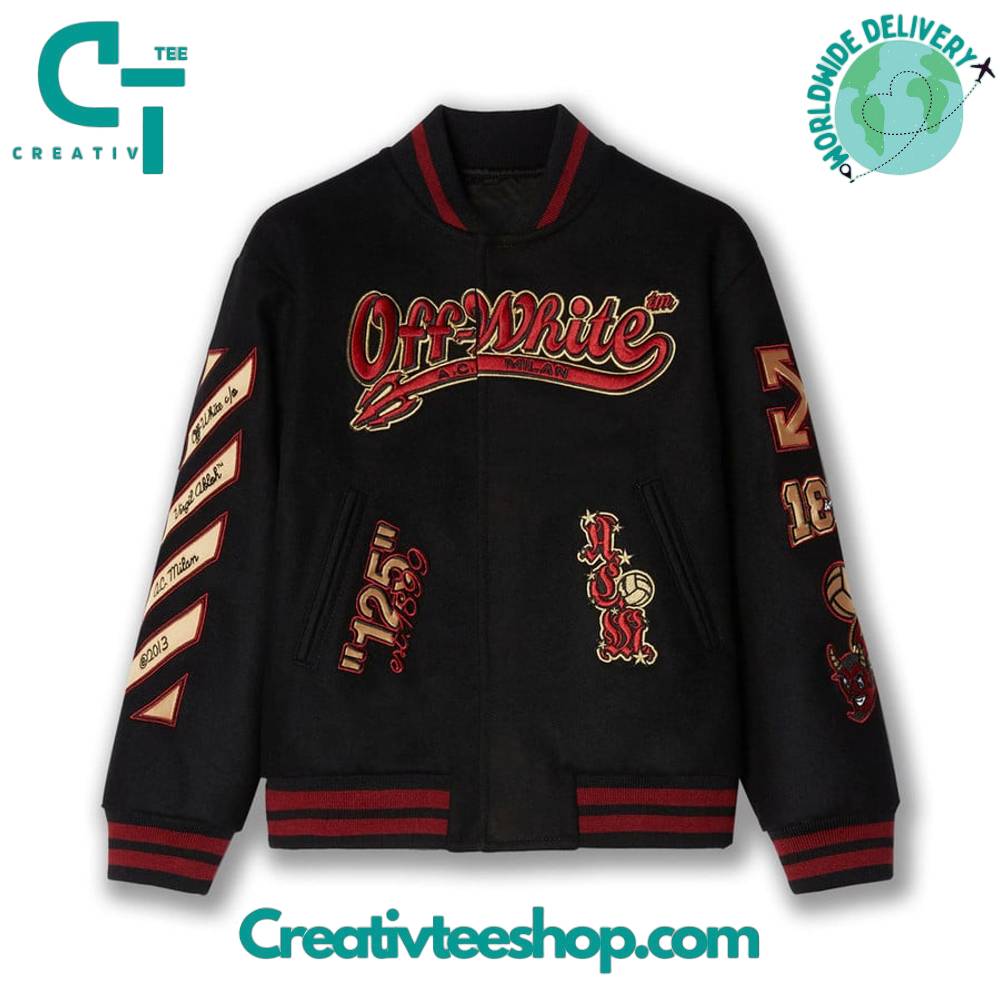AC Milan x Off-White Baseball Jacket
