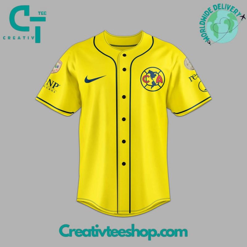 Club America Campeones Supercopa 2024 Baseball Jersey