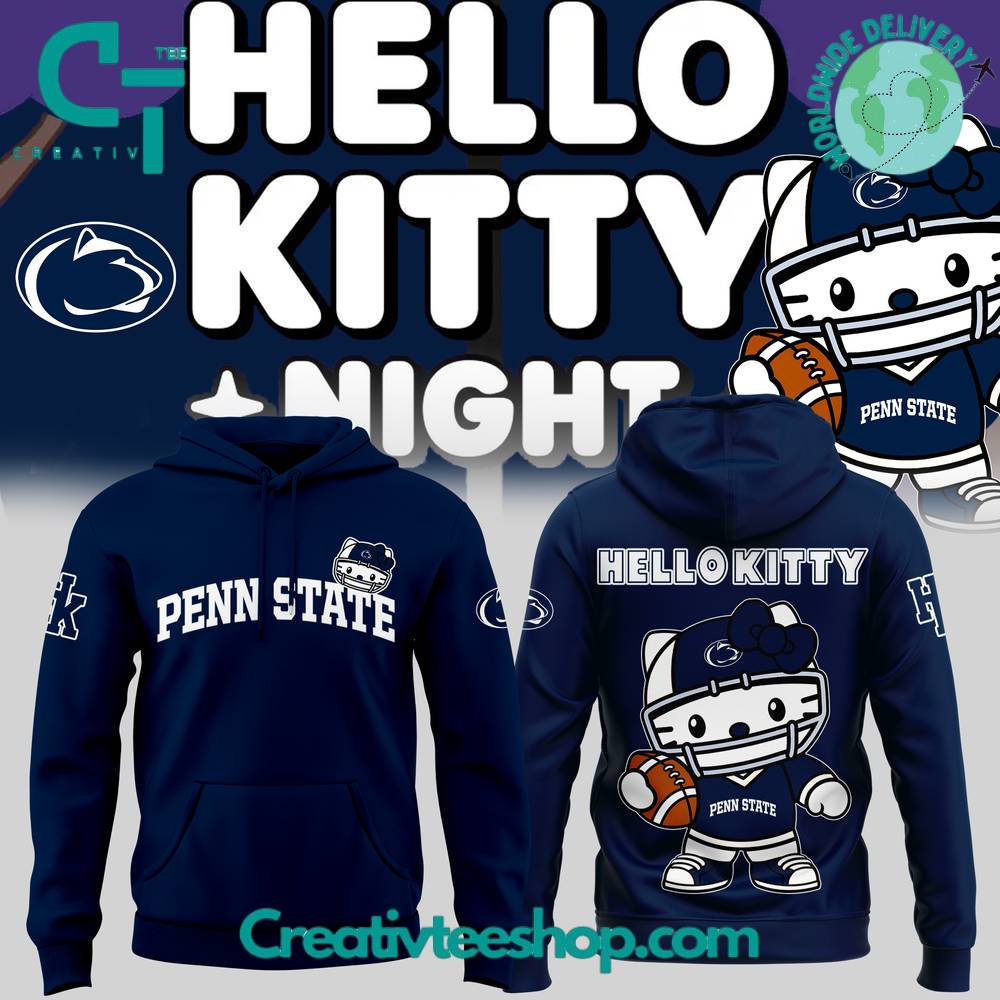 Penn State Nittany Lions x Hello Kitty Limited Edition Hoodie