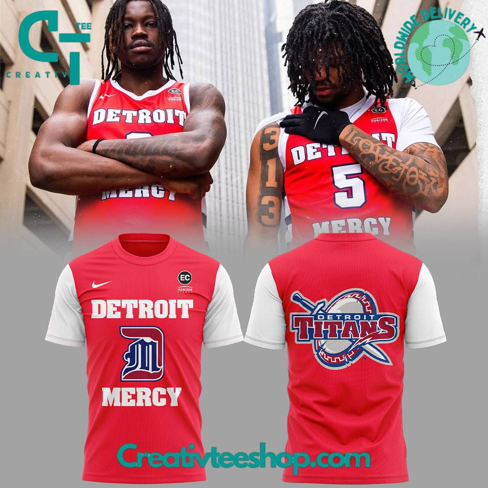 Detroit Mercy Titans Basketball Our City Uniform Shirt