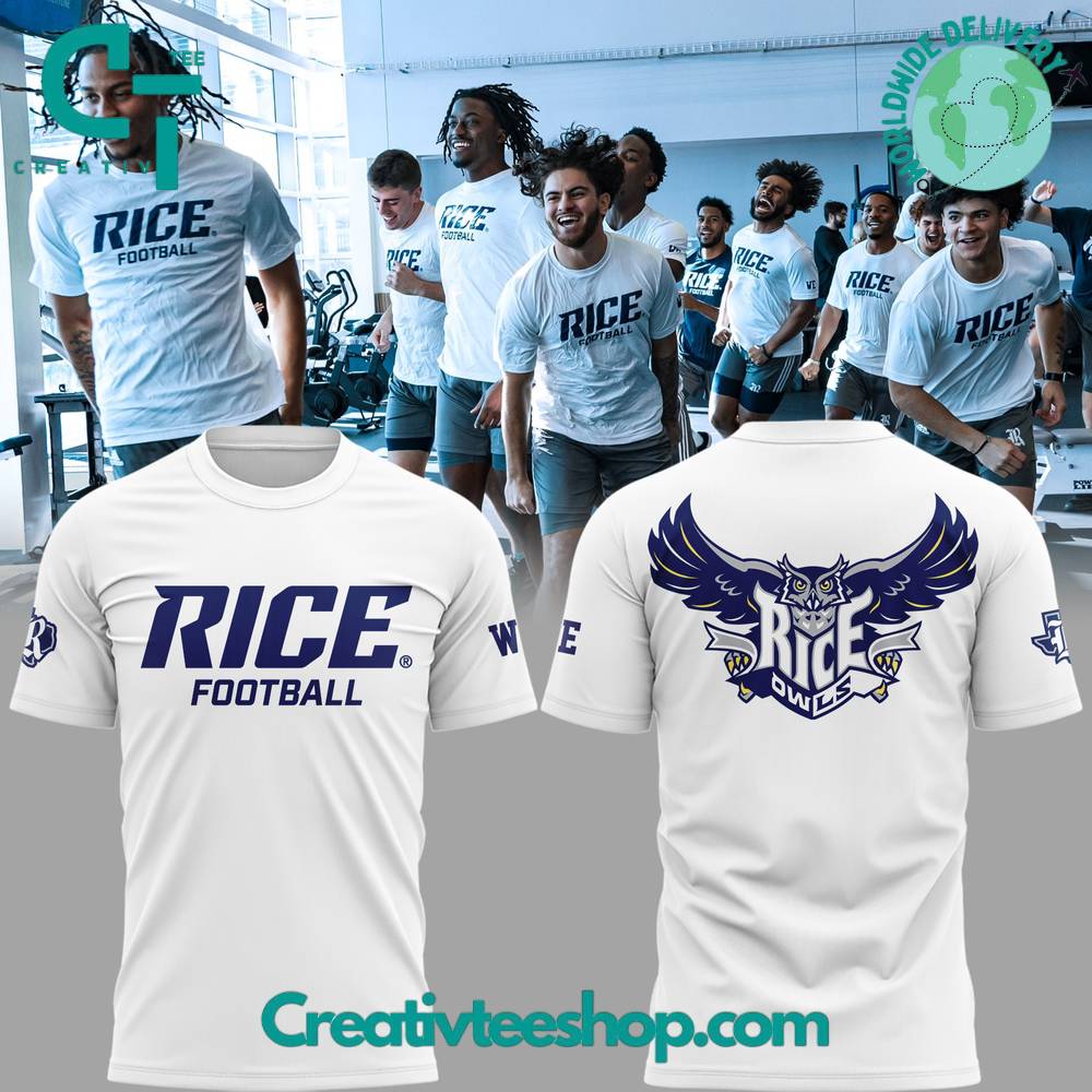 Rice Owls Football White Shirt