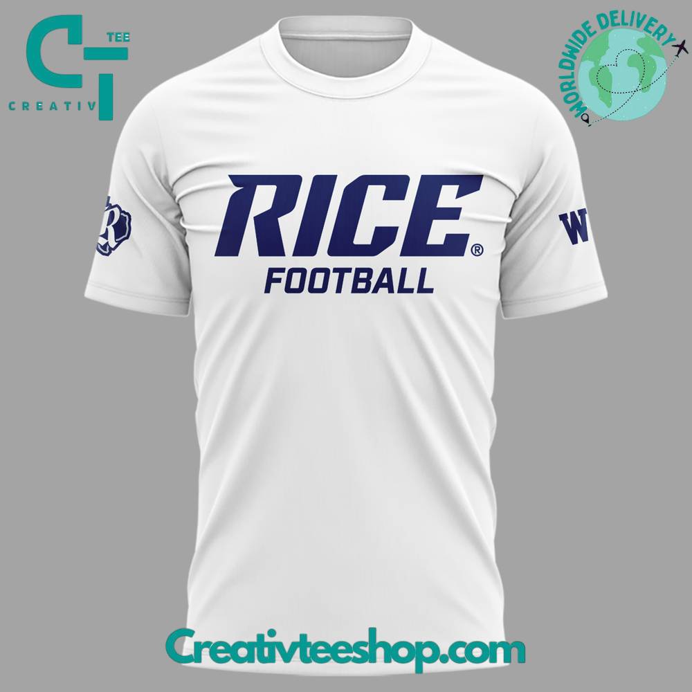 Rice Owls Football White Shirt