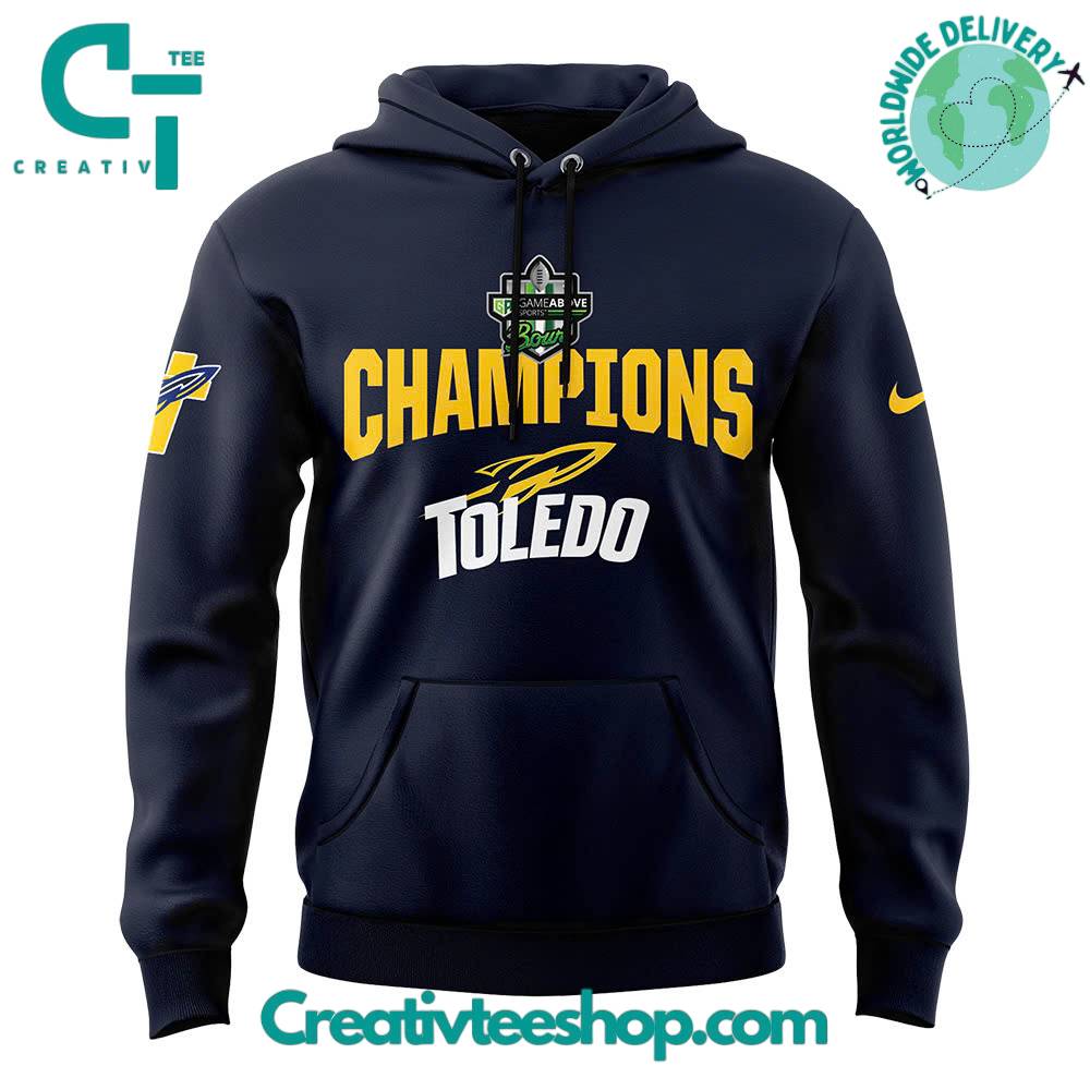 Toledo Rockets Game Above Bowl Champions Hoodie