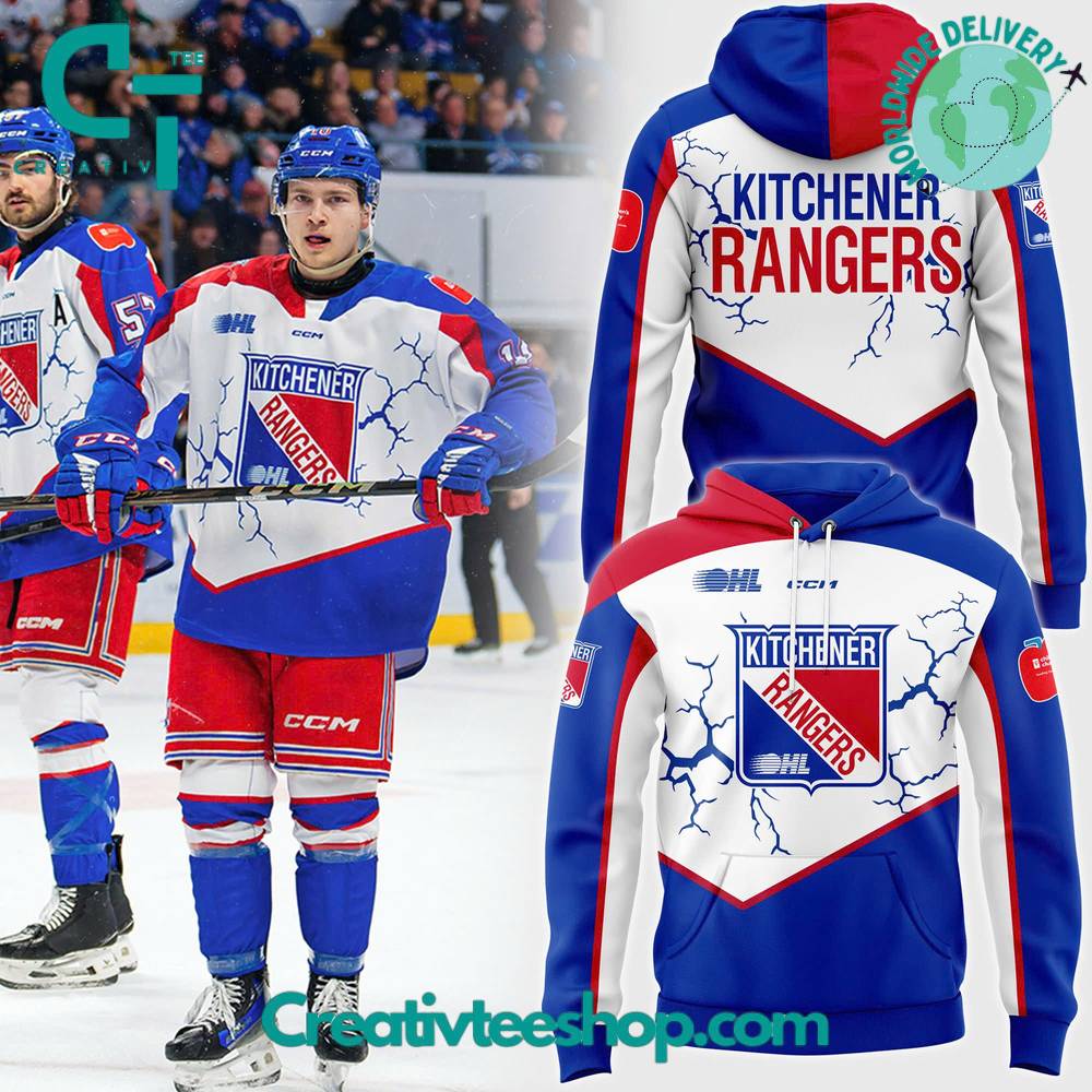 Kitchener Rangers New 2025 Special Hoodie