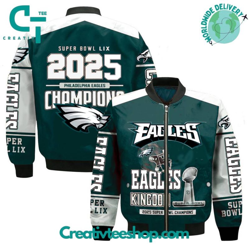 eagles super bowl leather jacket