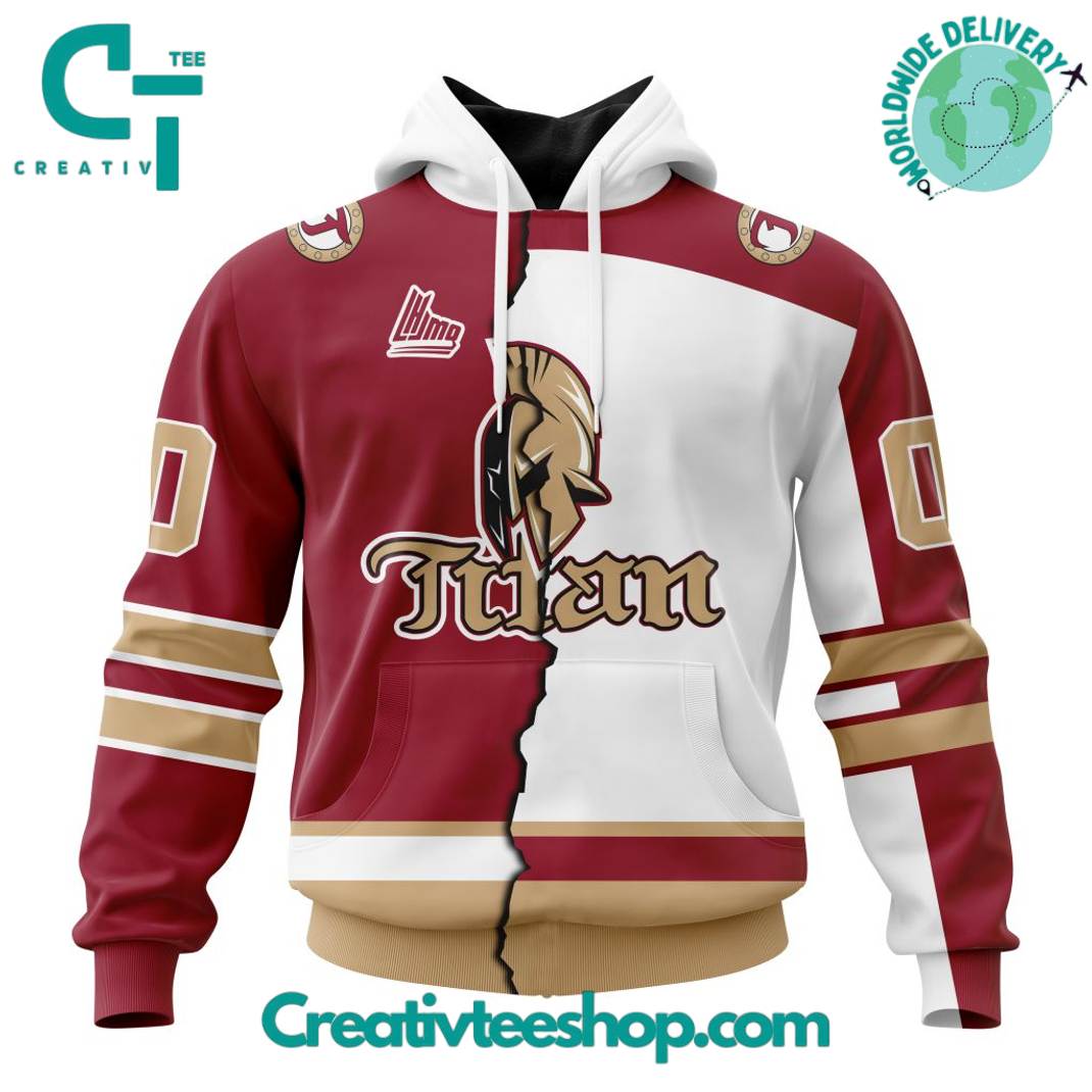 Acadie-Bathurst Titan LHJMQ Personalized Mix Design Hoodie
