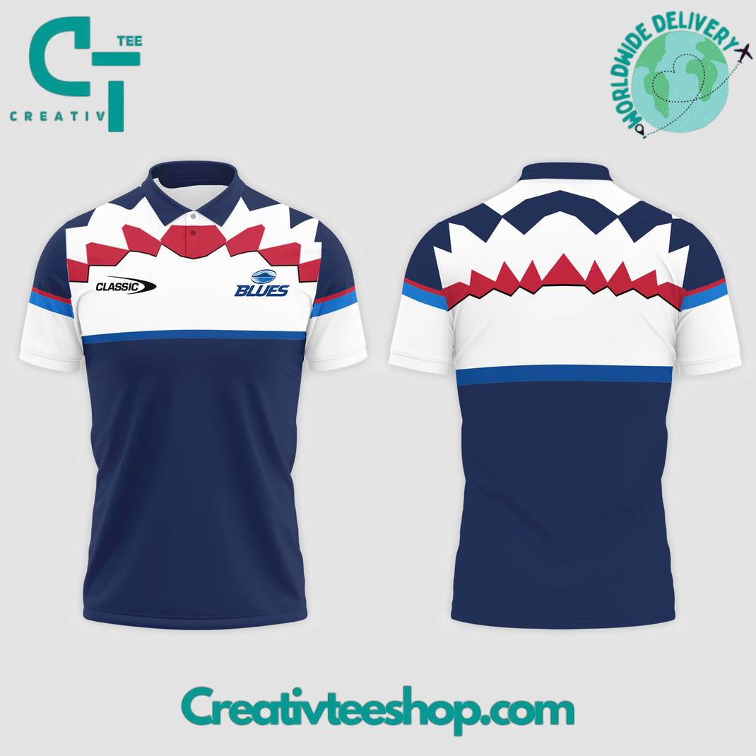 Blues Rugby Heritage Gold Special Edition Polo Shirt