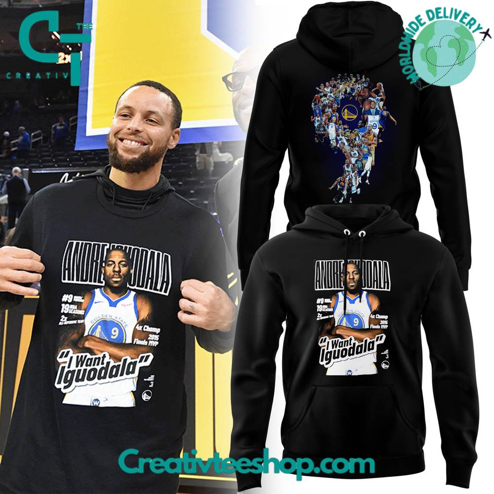 Golden State Warriors Andre Iguodala Retirement Hoodie