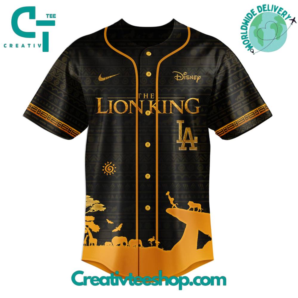 Los Angeles Dodgers x The Lion King Limited Edition Baseball Jersey