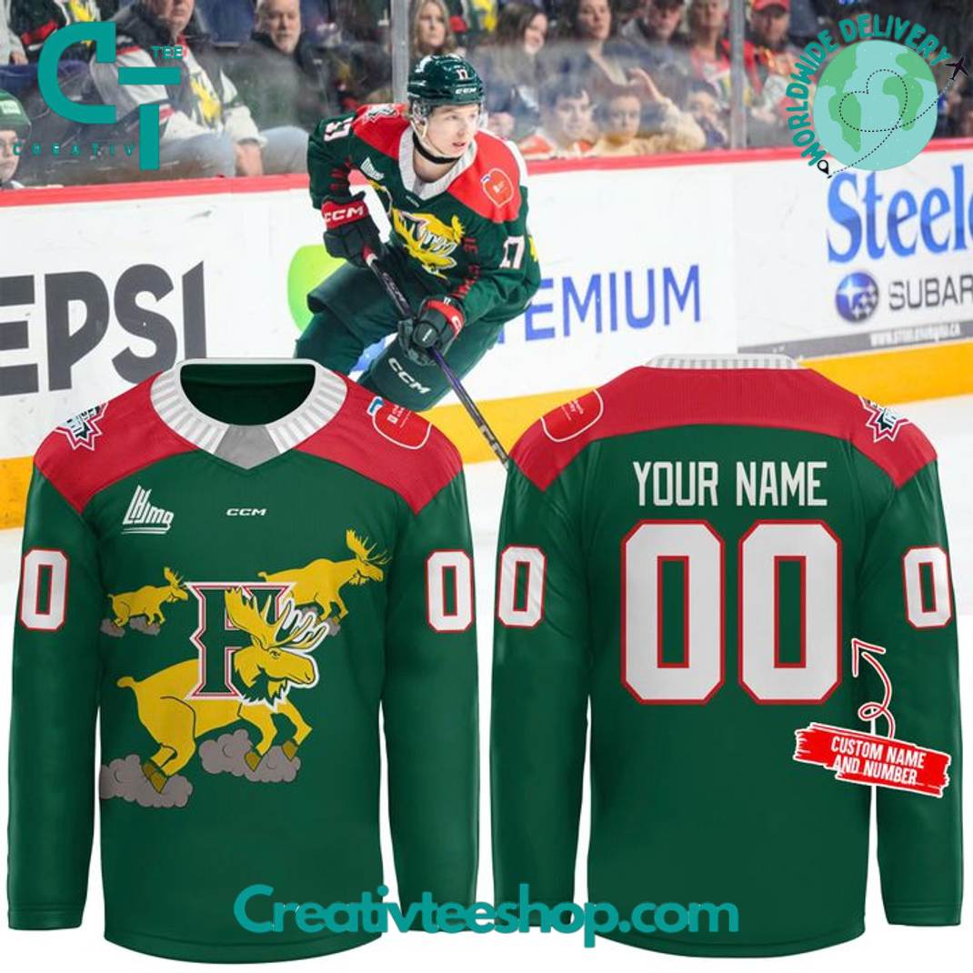 Halifax Mooseheads Special New 2025 Personalized Hockey Jersey