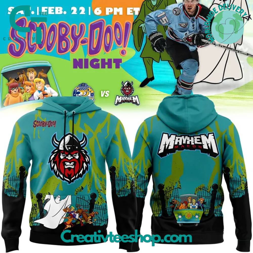 Macon Mayhem x Scooby Doo Special Hoodie