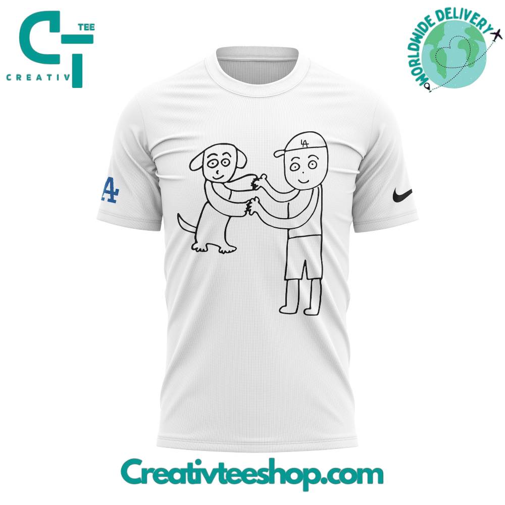Shohei Ohtani and Decopin drawn by Kenta Maeda Special Tee