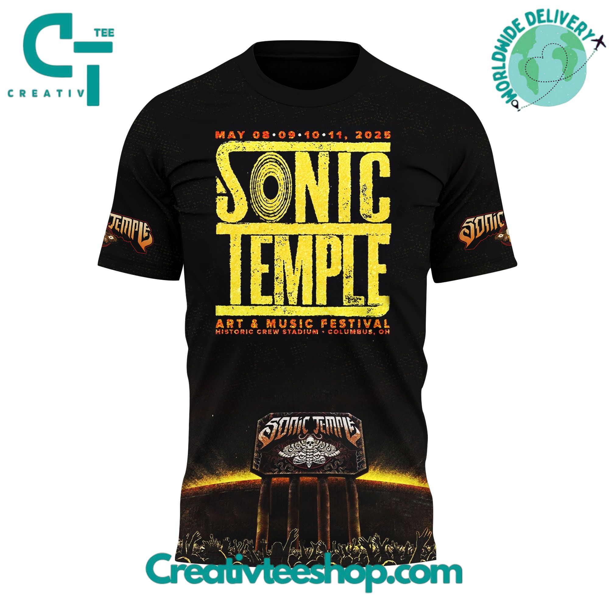 Sonic Temple Festival 2025 Special Tee