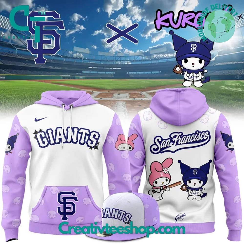 San Francisco Giants x Kuromi Special Hoodie