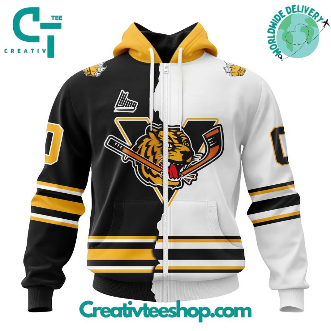 Victoriaville Tigres LHJMQ Personalized Mix Design Hoodie