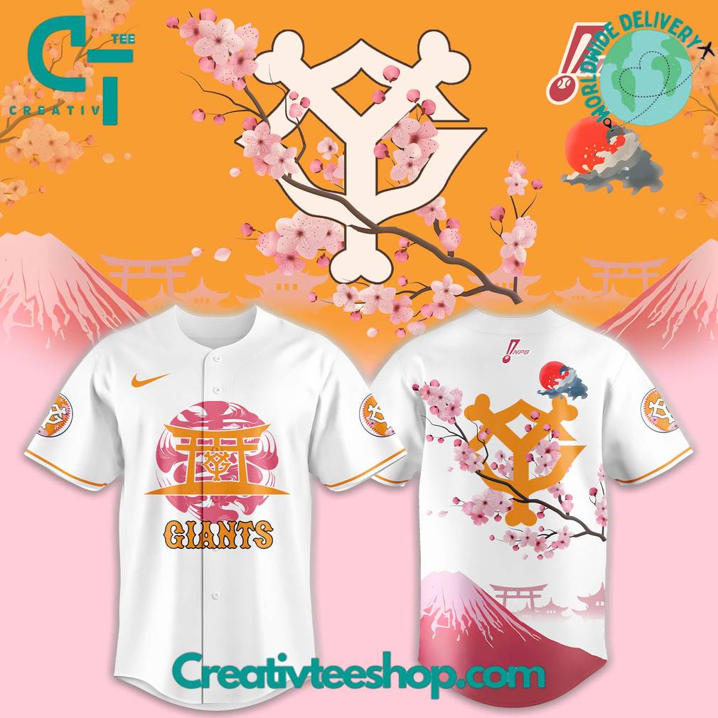 Yomiuri Giants x Fuji Mount Special New Baseball Jersey