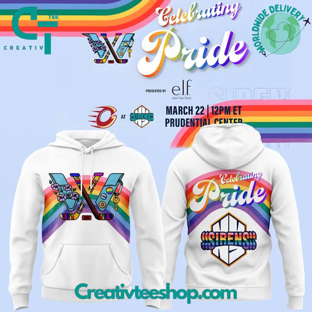 New York Sirens PWHL x ELI Adult Pride Hoodie