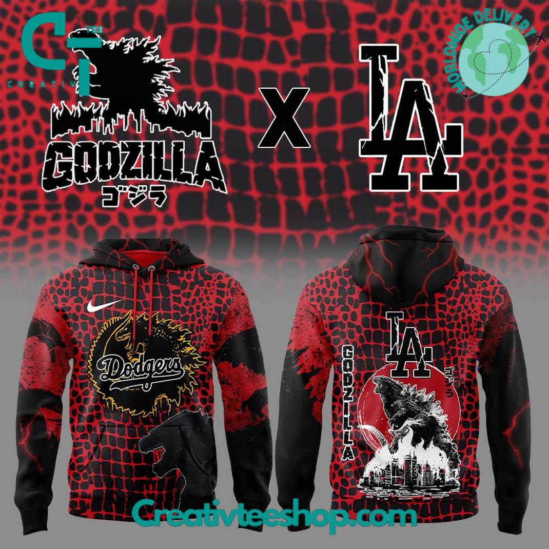 Los Angeles Dodgers x Godzilla Exclusive Hoodie