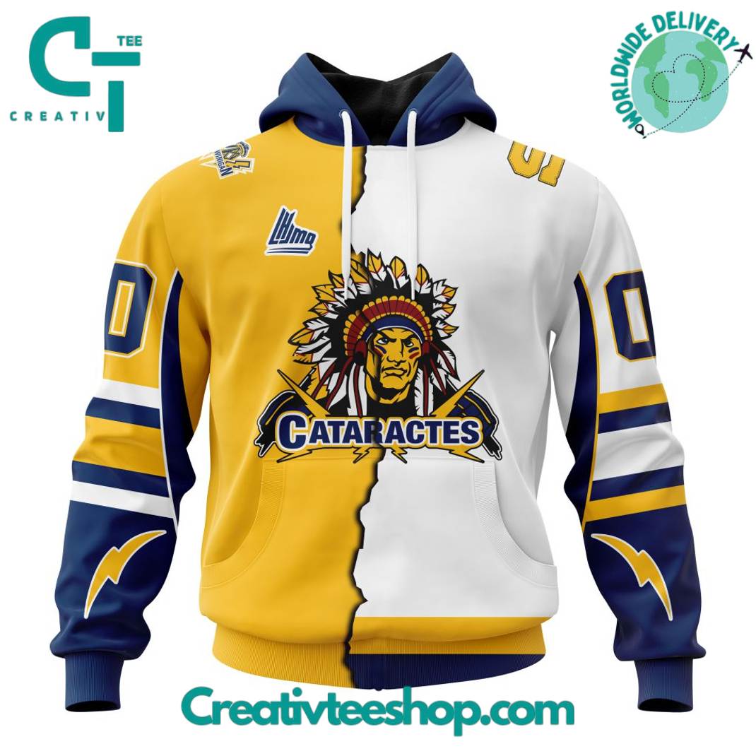 Shawinigan Cataractes LHJMQ Personalized Mix Design Hoodie