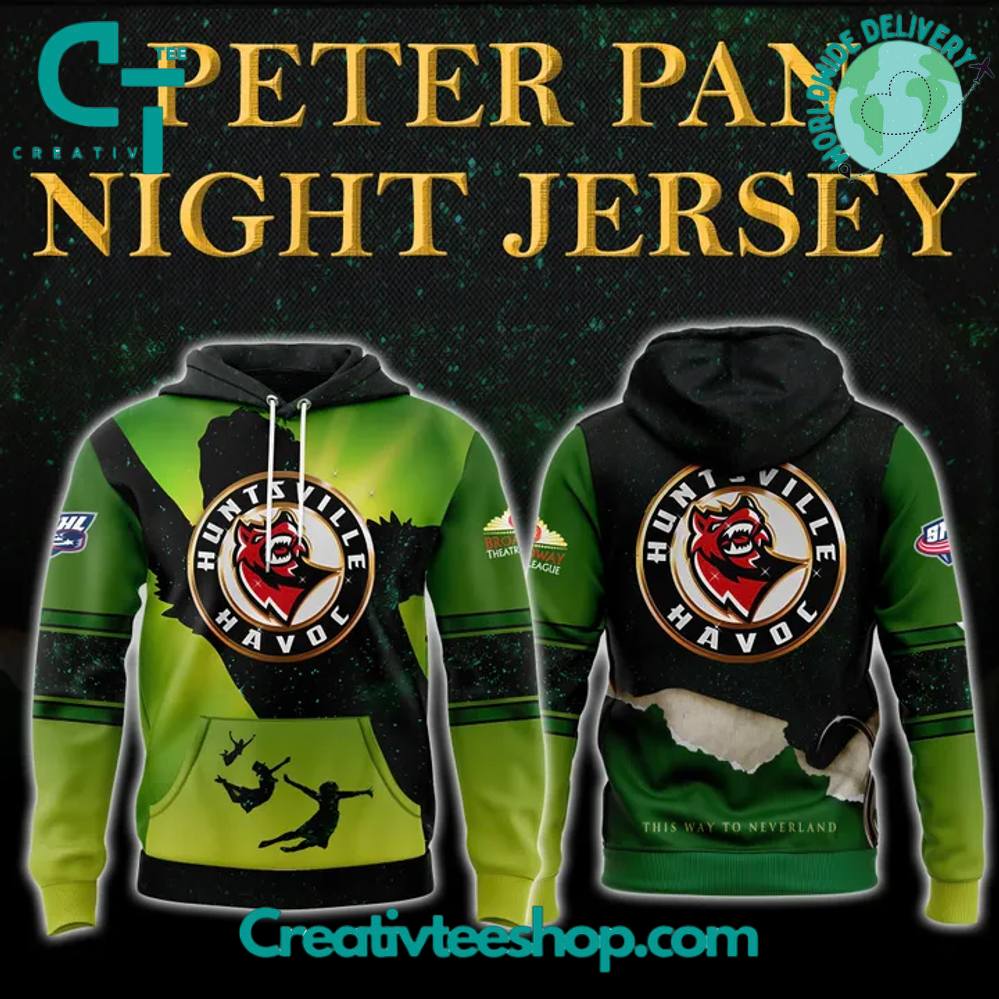 Huntsville Havoc x Peter Pan Night Special Hoodie