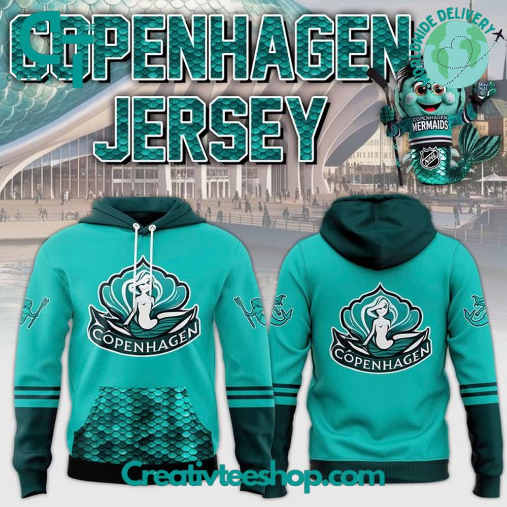 Copenhagen Mermaids Special Edition NHL Hoodie