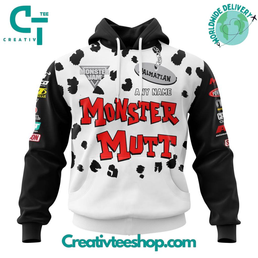 Monster Jam Monster Mutt Special Design Hoodie