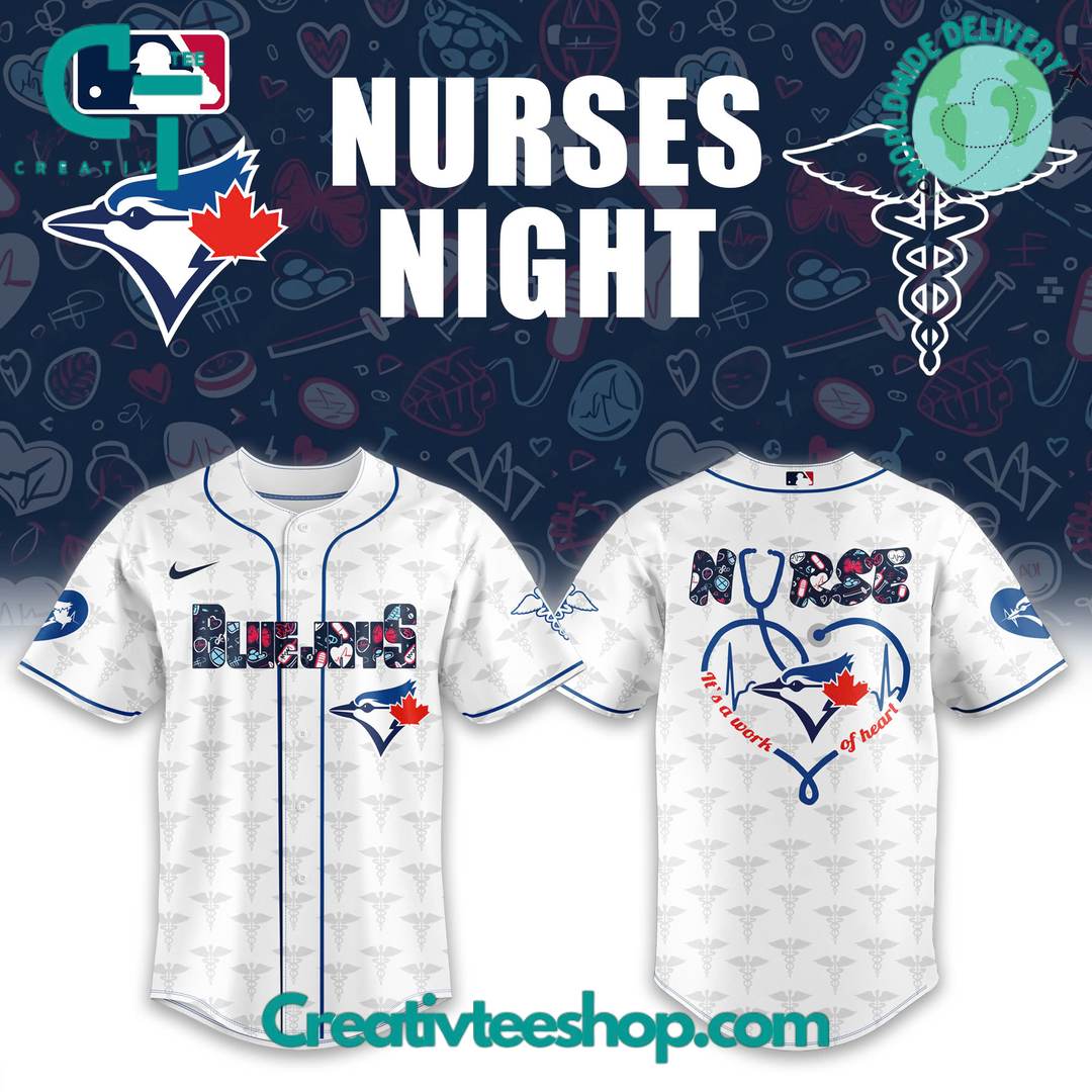 Toronto Blue Jays x Nurses Night Special Baseball Jersey