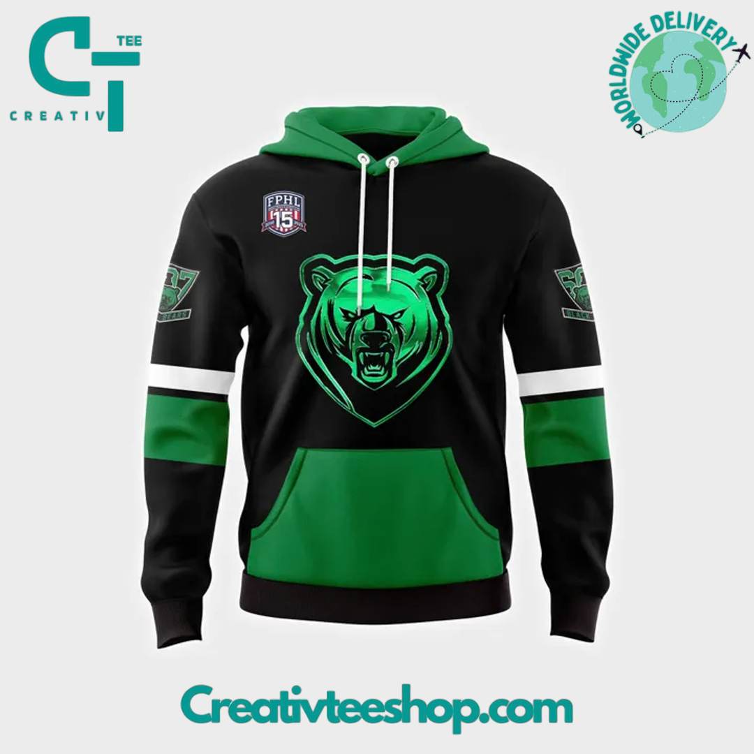 Binghamton Black Bears 2025 Commissioners Cup Playoffs Hoodie