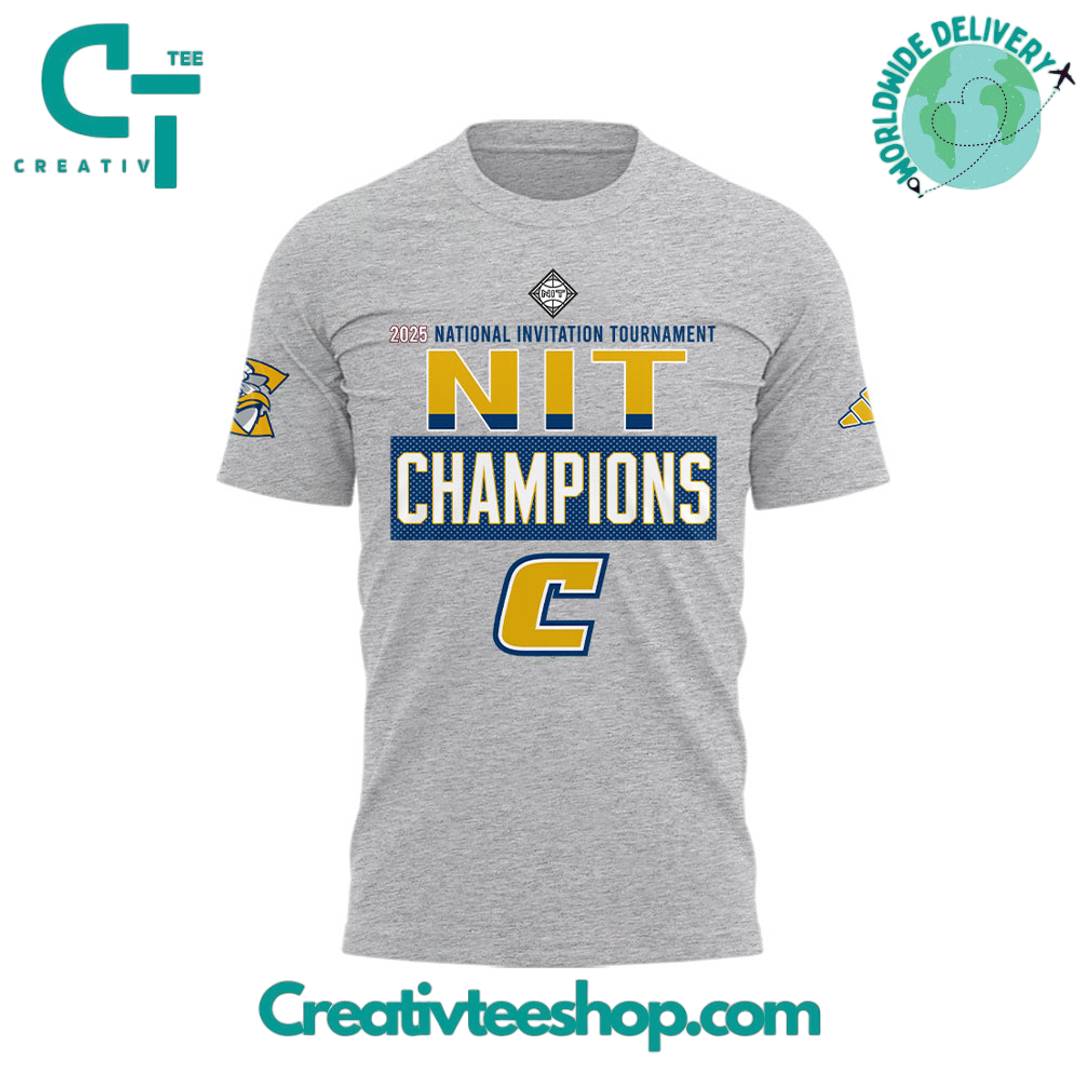 Chattanooga Basketball x 2025 NIT Champions Special Edition Grey Shirt
