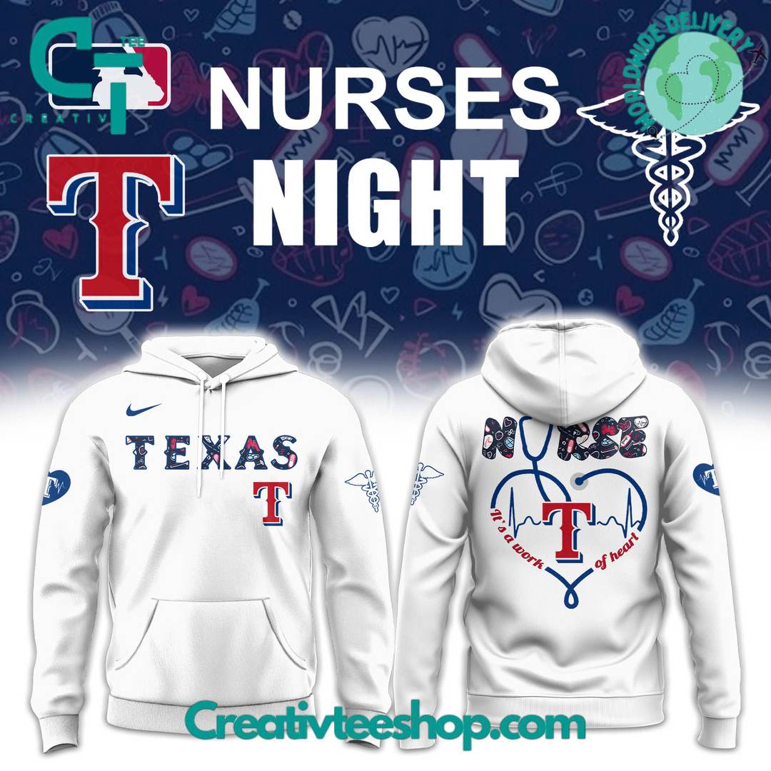 Texas Rangers x Nurses Night Special Hoodie