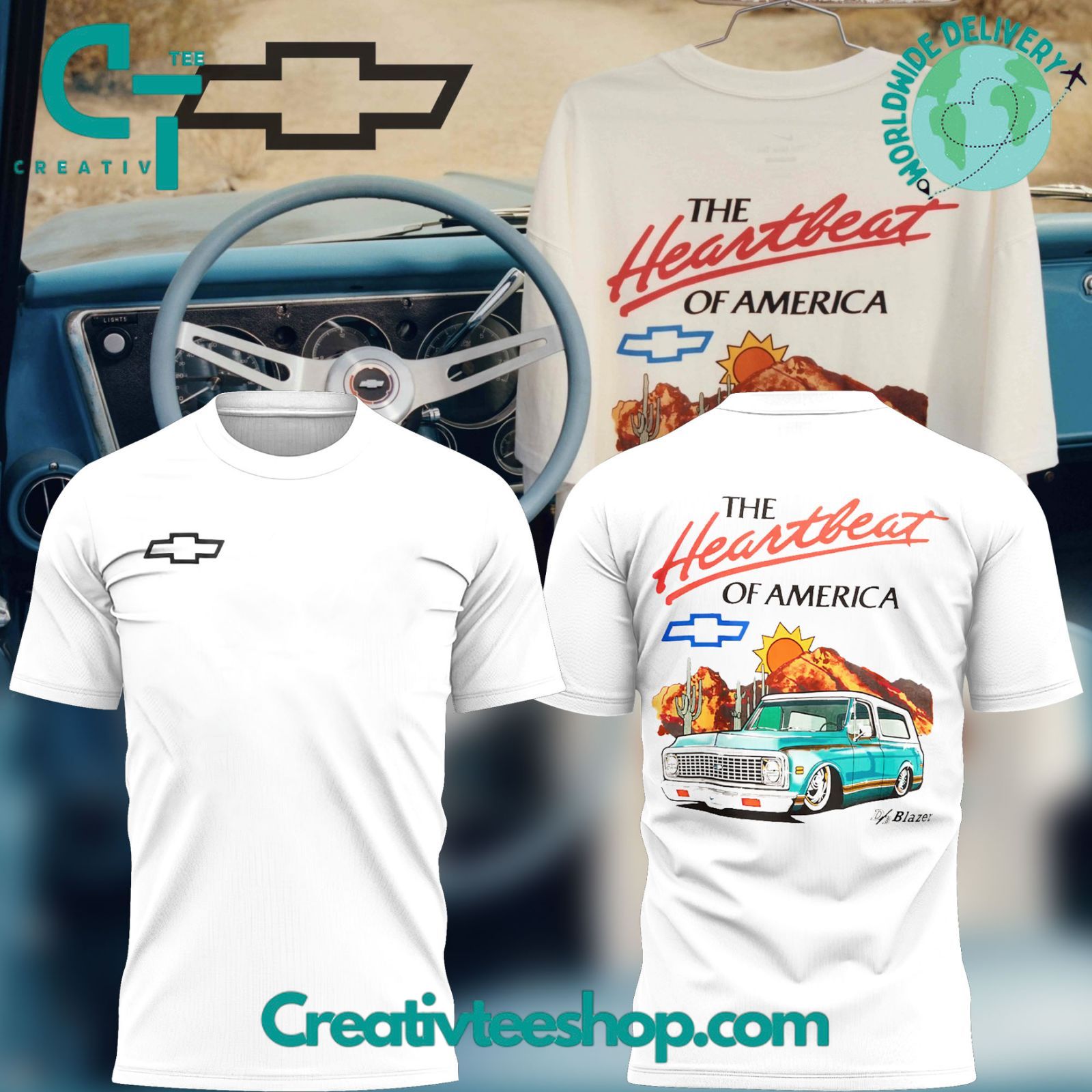 Devin Booker Chevy White Shirt