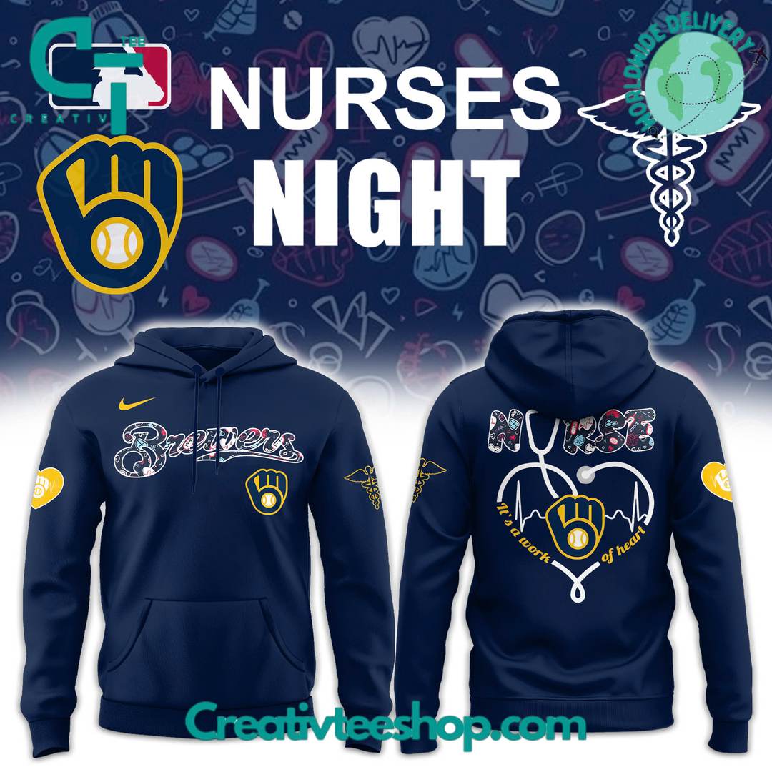 Milwaukee Brewers x Nurses Night Special Hoodie