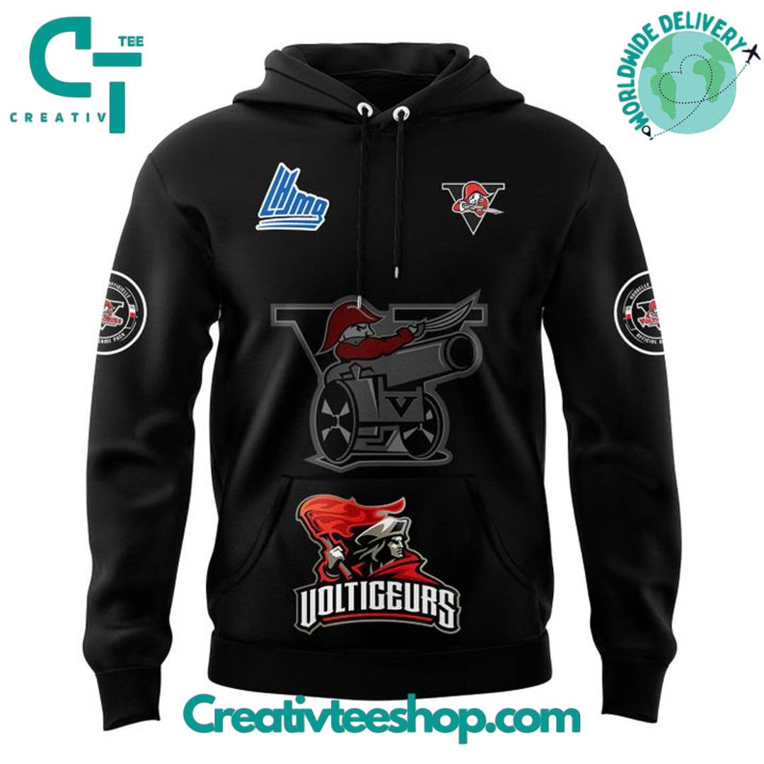 Drummondville Voltigeurs Special New 2025 Black Hoodie