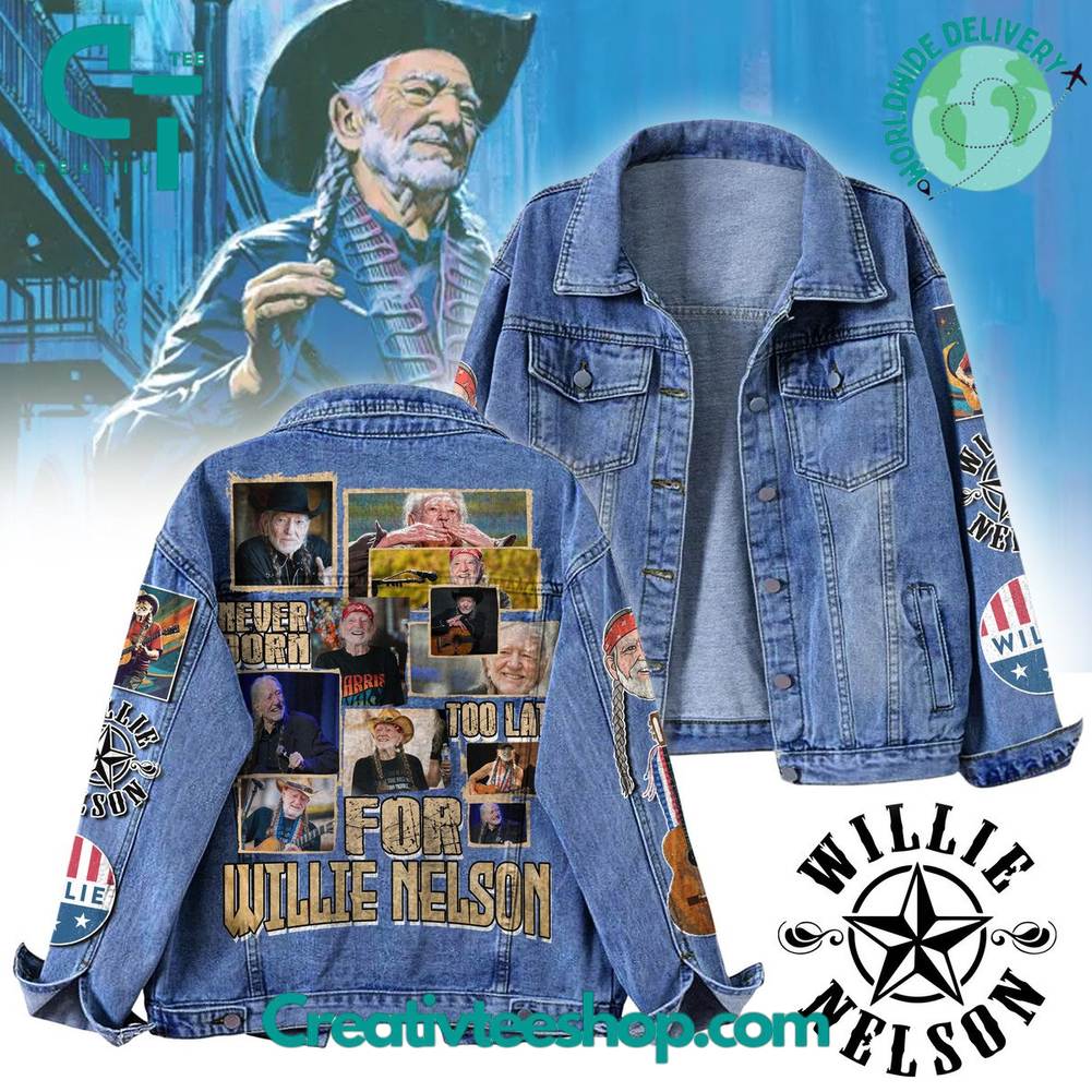 For Willie Nelson Special Denim Jacket