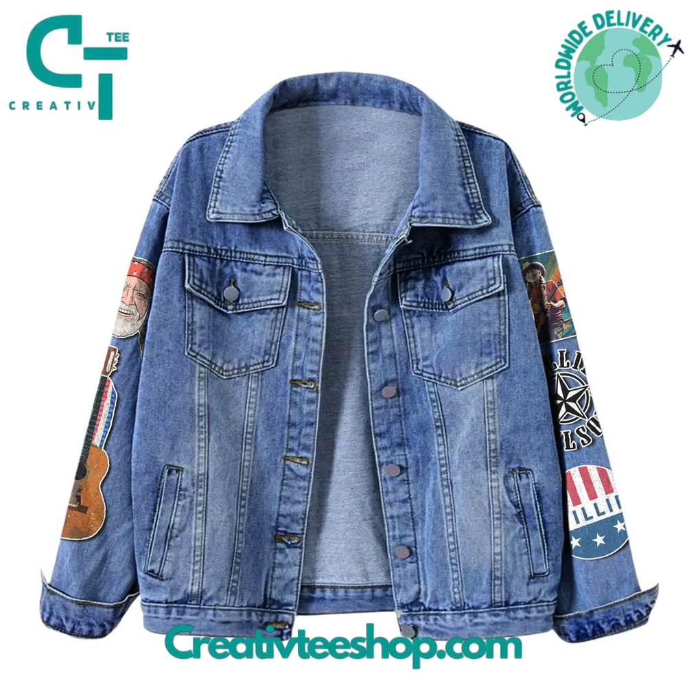 For Willie Nelson Special Denim Jacket