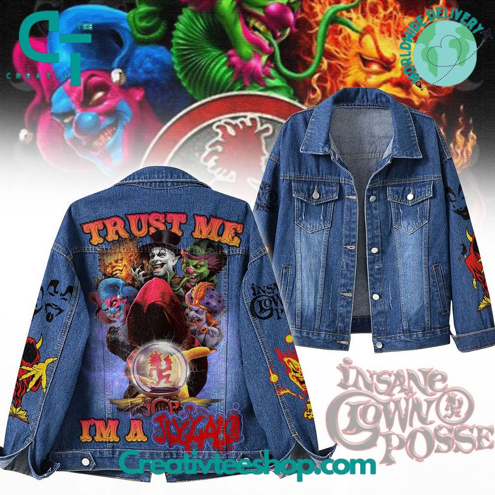 Insane Clown Posse “Trust Me I’m A Juggalo” Denim Jacket