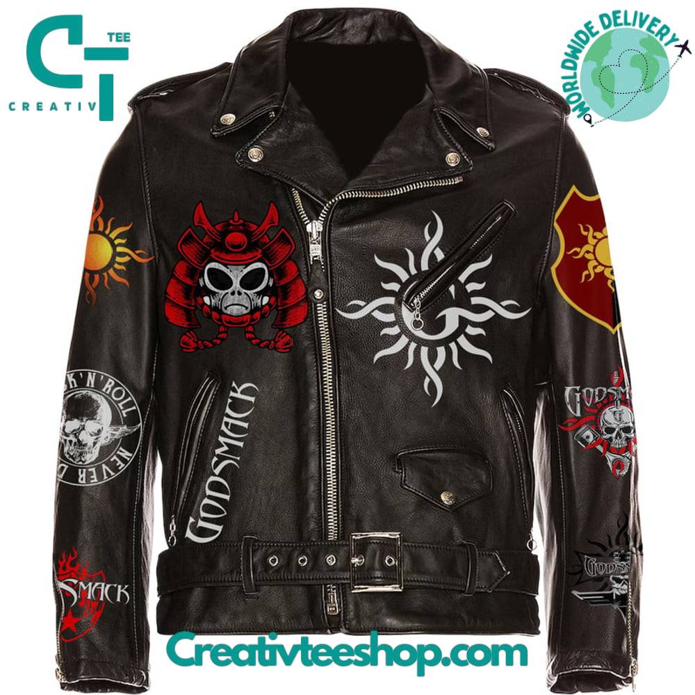 Godsmack World Tour 2025 Leather Jacket