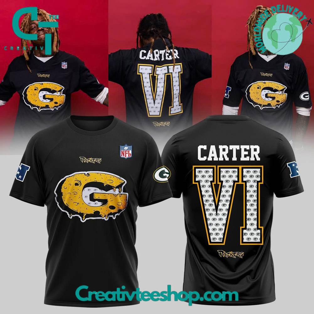 Green Bay Packers x Lil Wayne Special Black Tee