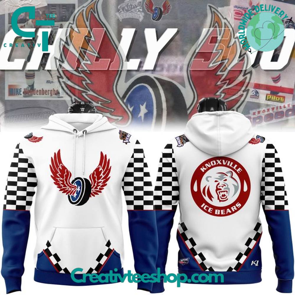 Knoxville Ice Bears Chilly 500 Speed Special Hoodie
