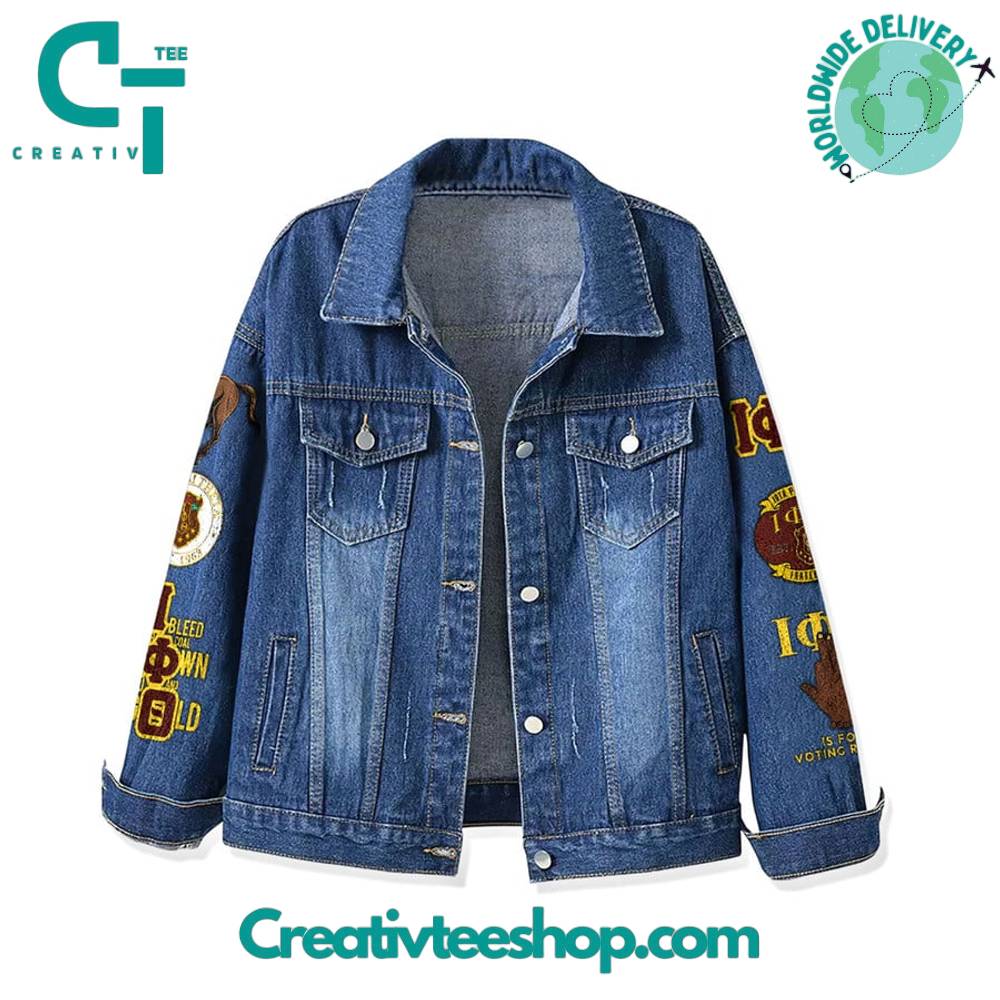 Iota Phi Theta 1963 Special Denim Jacket