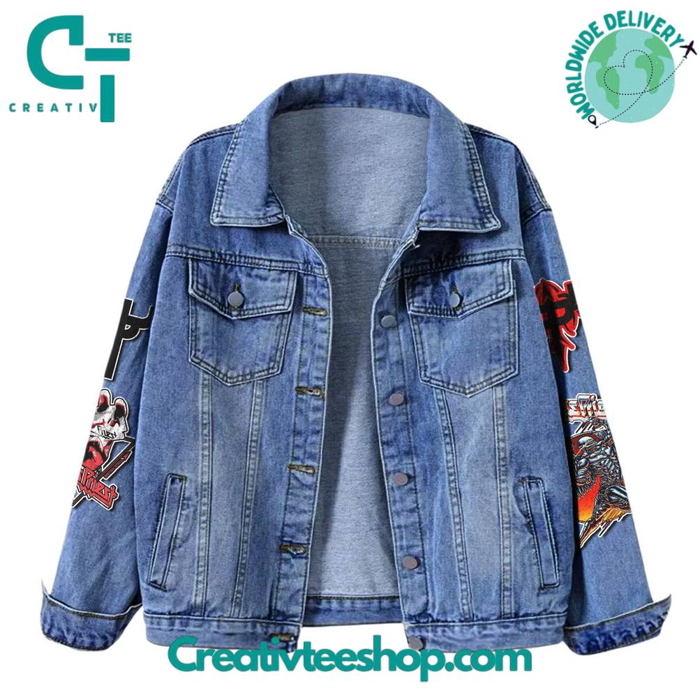 Judas Priest 2025 Tour Denim Jacket