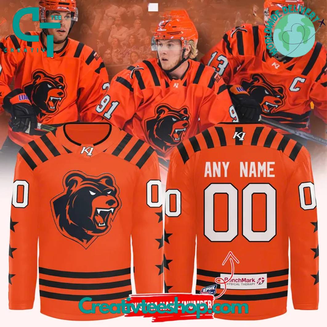 Knoxville Ice Bears Special New 2025 Hockey Jersey
