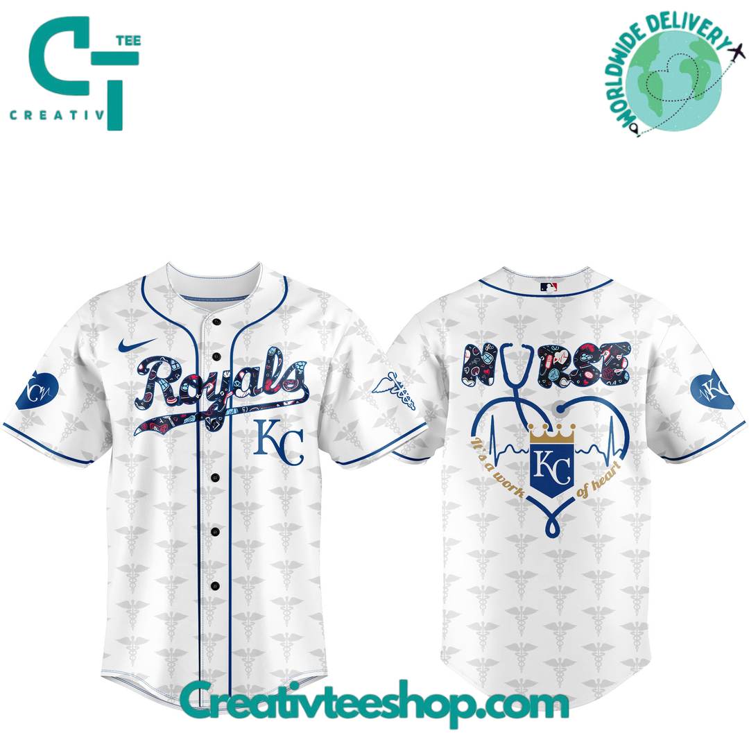 Kansas City Royals x Nurses Night Special Baseball Jersey